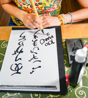 Set básico de caligrafía