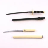 Set Espadas Japonesas con soporte - Negro