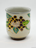 Taza de te cerámica Flor 240